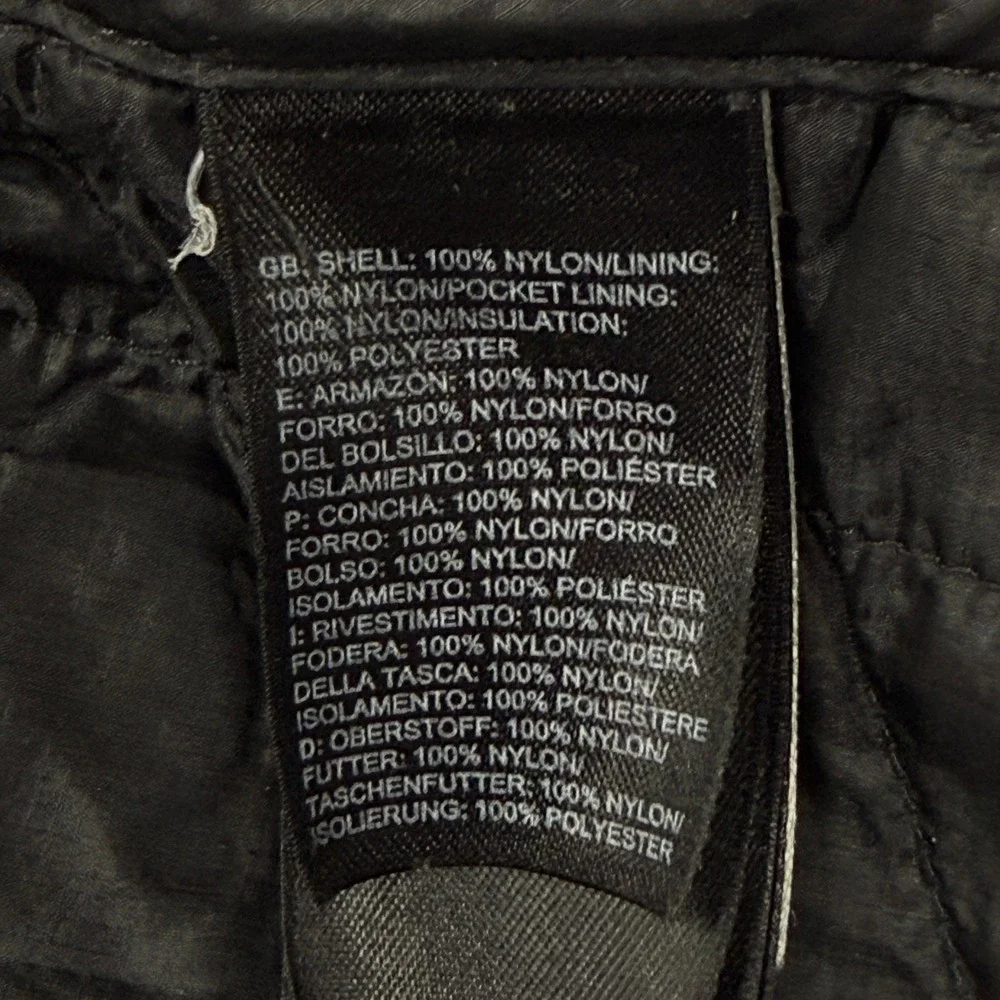 The North Face Thermoball Vest Mens Large Black Quilted Insulated NF00C940